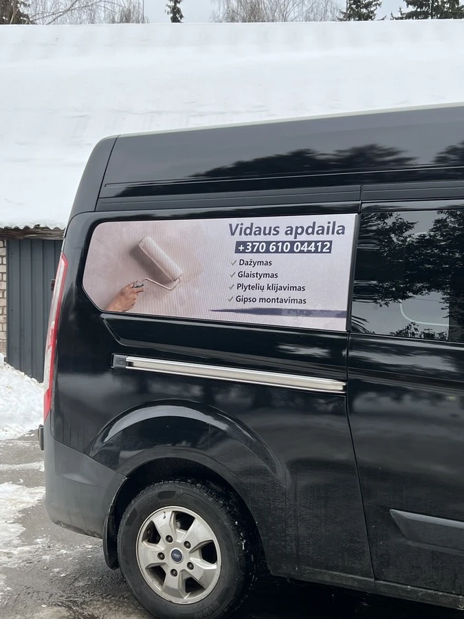 Auto apklijavimas Panevėžyje